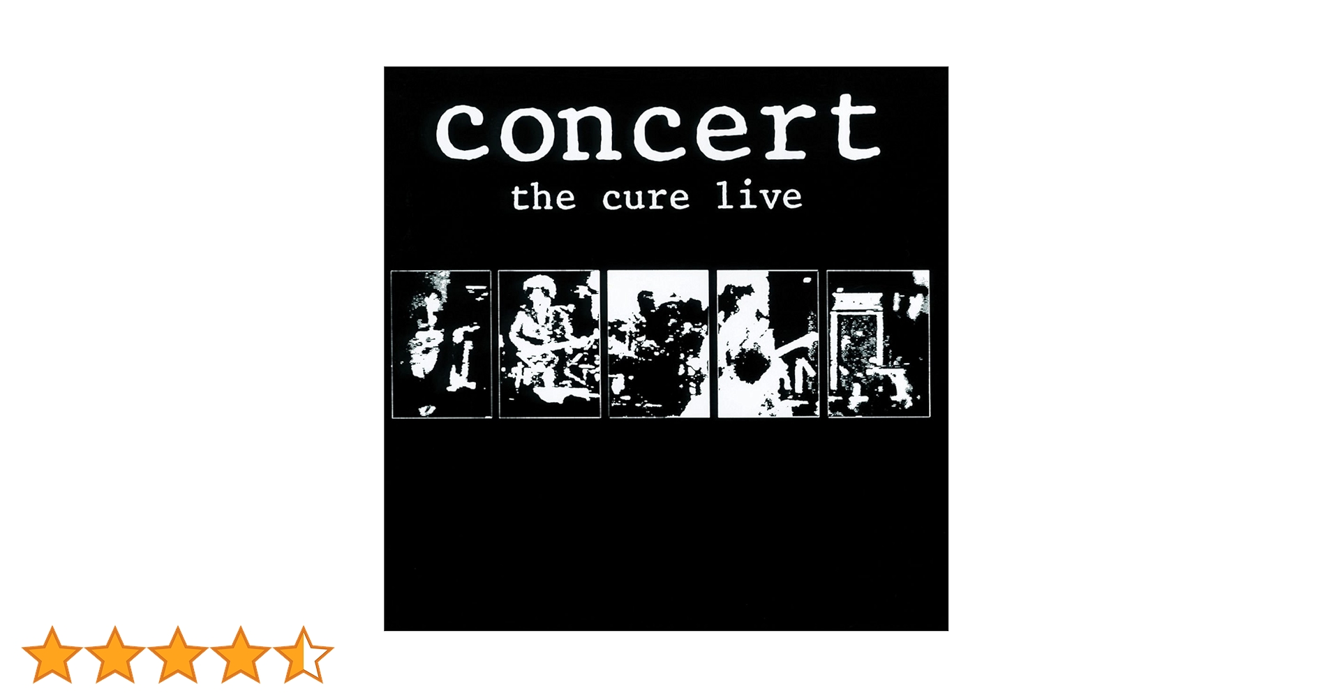 ザ・キュアー　　コンサート~キュアー・ライヴ(国内盤) Amazon.co.jp: CONCERT THE CURE LIVE: ミュージック